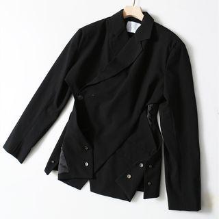 Long-sleeve Asymmetric Coat