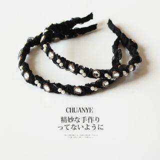 Alloy Face Wash Headband 1 - Black - One Size