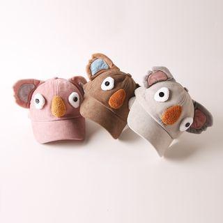 Animal Corduroy Baseball Cap
