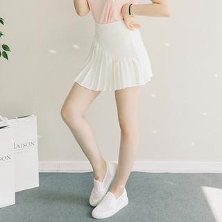 Pleated Mini Skort