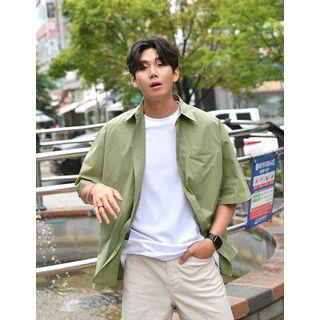 Over-fit Pure Cotton Shirt