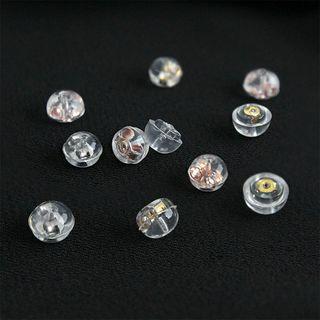 925 Sterling Silver Silicone Earring Back
