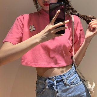 Short-sleeve Cropped T-shirt / Long-sleeve T-shirt