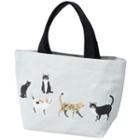 Cats Canvas Tote Lunch Bag One Size