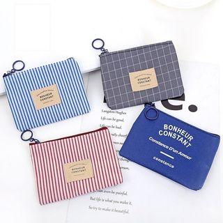 Applique / Lettering Coin Purse