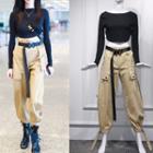 Harem Pants / Long-sleeve Top / Belt