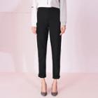 Contrast Trim Pants