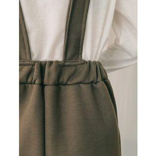 Seam-trim Fleece-lined Jumper Pants