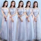 Floral Bridesmaid Evening Gown (various Designs)