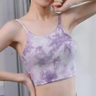 Tie-dyed Sports Camisole Top