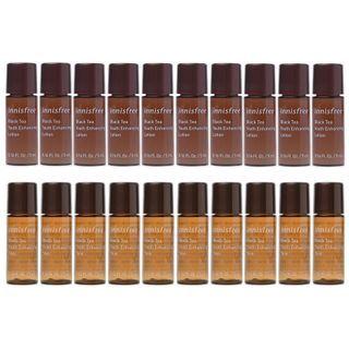 Innisfree - Black Tea Youth Enhancing Skin Lotion Mini Set 20 Pcs