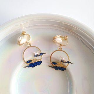 Alloy Cloud Dangle Earring