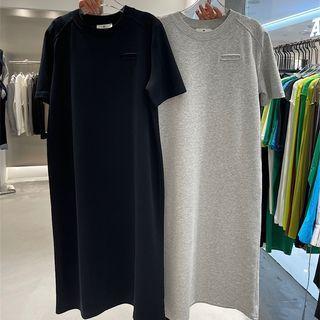 Shot-sleeve T-shirt Mini Dress