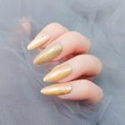 Cosplus - The Love Of Beauty Cat Eyes Nail Color Gel 223 Bright Gold 11ml