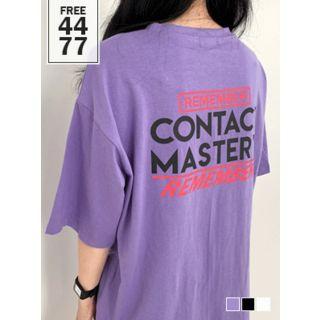 Remember Drop-shoulder Cotton T-shirt