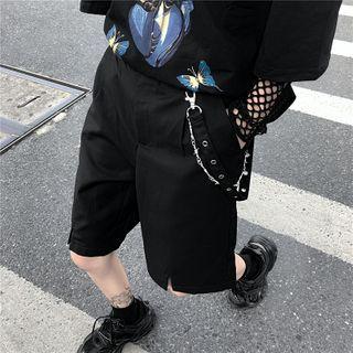 Straight-fit Shorts / Layered Chain