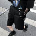 Straight-fit Shorts / Layered Chain