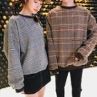 Couple Matching Plaid Sweatshirt