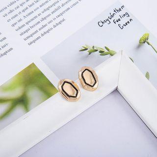 Irregular Alloy Earring 1 Pair - As Shown In Figure - One Size