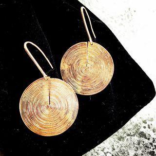Disc Hook Earring