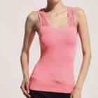 Perforated Back Sports Tank Top