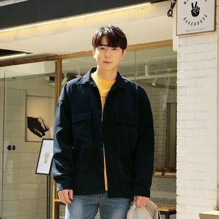 Flap-pocket Boxy-fit Jacket
