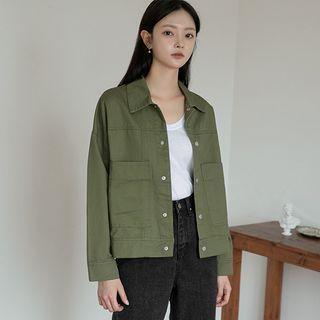 Patch-pocket Trucker Jacket