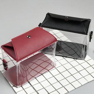 Clear Panel Crossbody Mini Bag