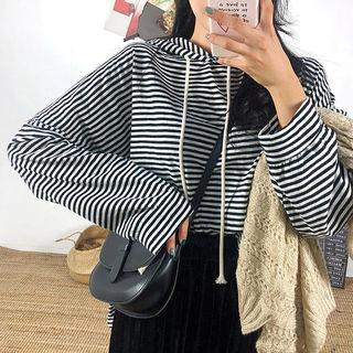 Oversized Stripe Hoodie