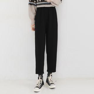 High Waist Plus Velvet Pants