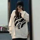 Heart Oversize Sweatshirt