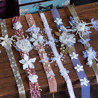 Wedding Floral Lace Headpiece