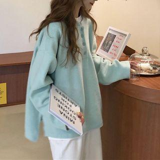 Button-up Pullover