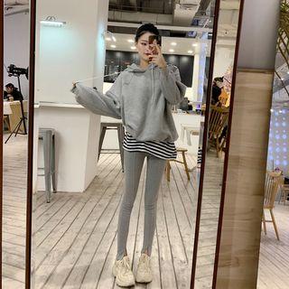Mock Two-piece Hoodie / Leggings