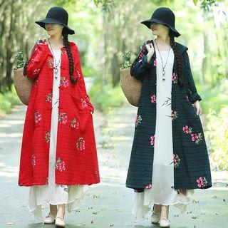 Flora Embroidery Coat