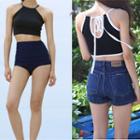 High Neck Bikini Top / Bottom