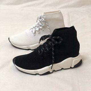 Mesh Knit Sneakers