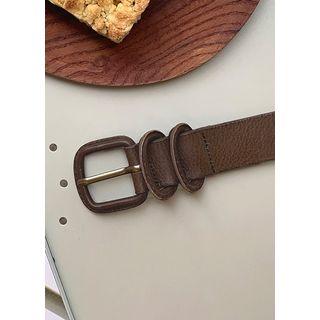 Stitched Cowhide Belt