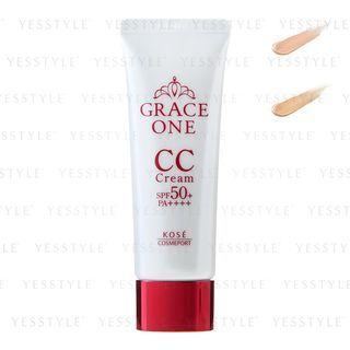 Kose - Grace One Cc Cream Uv Spf 50+ Pa++++ - 2 Types