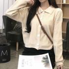 Polo-neck Cardigan