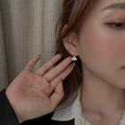 Fan Dangle Earring / Clip-on Earring
