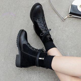 Lace Up Short Boots / Knee High Boots