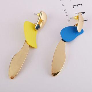 Irregular Alloy Dangle Earring As Shown In Figure - One Size