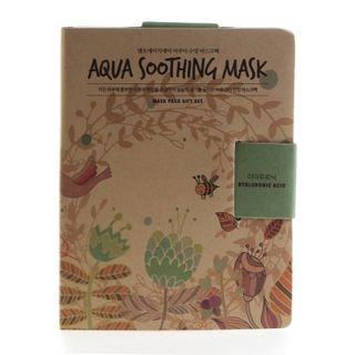 No:hj - Aqua Soothing Mask Pack Set Hyaluronic Acid 10pcs