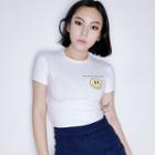 Smiley Face Short Sleeve T-shirt