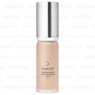 Shiseido - Playlist Skin Enhancing Liquid Foundation Spf 15 Pa++ (#m10) 30ml