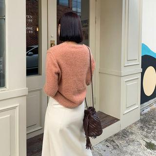 Tassel-detail Bucket Bag One Size