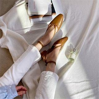 Two-way Strap-detail Mules