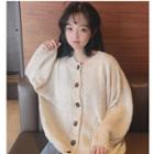 Button Cardigan Almond - One Size