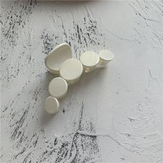 Hair Claw 1 Piece - White - One Size